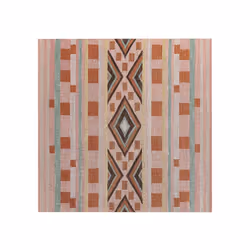 Wool Area Rug 200 x 200 cm Multicolour YOMRA