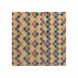 Wool Area Rug 200 x 200 cm Multicolour KESKIN