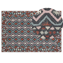 Wool Area Rug 140 x 200 cm Multicolour HAYMANA