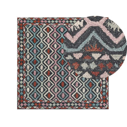 Wool Area Rug 200 x 200 cm Multicolour HAYMANA