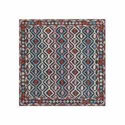 Wool Area Rug 200 x 200 cm Multicolour HAYMANA