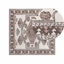 Wool Area Rug 200 x 200 cm Multicolour TOMARZA