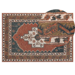 Wool Area Rug 140 x 200 cm Multicolour GELINKAYA