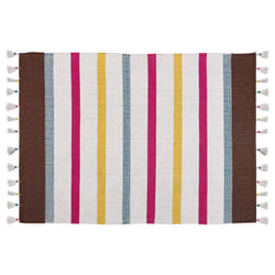 Cotton Area Rug 160 x 230 cm Multicolour HISARLI