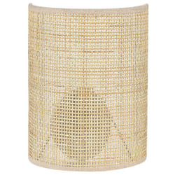 Wall Lamp DEMITRIE Rattan Natural
