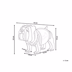 Table Lamp Dog Light Wood DOUCE