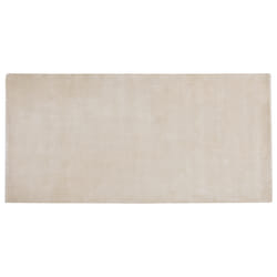 Viscose Area Rug 80 x 150 cm Light Beige GESI II