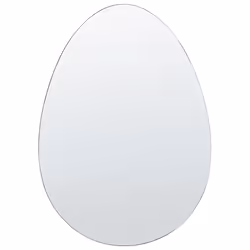 Wall Mirror MONTRESOR 50 cm 70 cm Silver