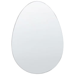 Wall Mirror MONTRESOR 50 cm 70 cm Silver