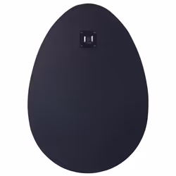 Wall Mirror MONTRESOR 50 cm 70 cm Silver