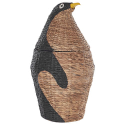 Water Hyacinth Wicker Penguin Basket Natural HADZABE