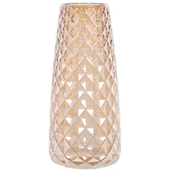 Flower Vase PACHEIA Glass 23 cm Orange