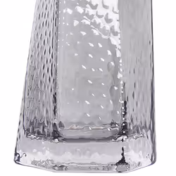 Flower Vase LILAIA Glass 27 cm Grey