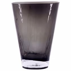 Flower Vase MITATA Glass 20 cm Grey