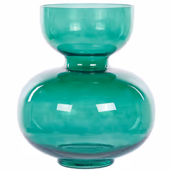 Flower Vase PALAIA Glass 27 cm Green
