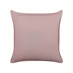 Velvet Cushion Floral Motif 45 x 45 cm Pink ROMNEYA