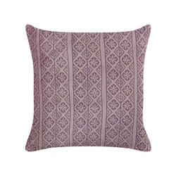 Velvet Cushion Geometric Pattern 45 x 45 cm Pink SILYBUM