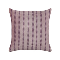 Velvet Cushion Striped 45 x 45 cm Pink AGAPANTHUS