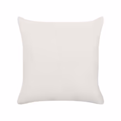 Cotton Cushion Geometric Pattern 45 x 45 cm White and Yellow WOODI