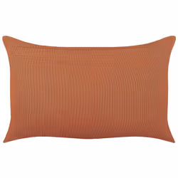 Cotton Cushion Geometric Pattern 35 x 55 cm Orange ALBIUM