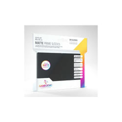 GameGenic Matte Prime Sleeves Standard size 100 Sleeves/pack Black