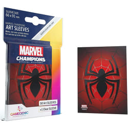 UNIT Gamegenic Marvel Champions Art Sleeves - Spider Man (50 ct. In Box)