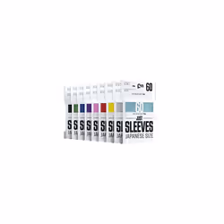 Just Sleeves | Pack of 50 Japanese Size Card Sleeves for Board Game and Card Games | 62 mm by 89 mm Card Sleeves | Professional Protection for TCG and