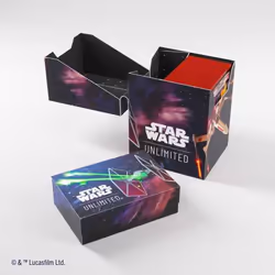 Gamegenic Star Wars: Unlimited Soft Crate Deck Box - X-Wing/Tie Fighter