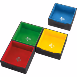 Tokens Lair - Premium All-in-One Token Box with Integrated Dice Tray for Ultimate Gaming Experience, Multifunctional Storage for Game Tokens, Dice an