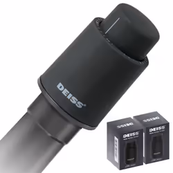 Deiss LUX 2-piece Wine Bottle Stopper Set, Reusable Vacuum Wine Preservers With Date Markers