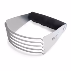 Deiss PRO Pastry Cutter - 5 Strings - Stainless Steel Pastry Blender & Dough Cutter With Non-Slip Handle