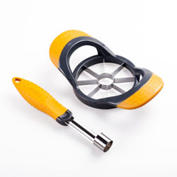 Deiss PRO Apple Slicer & Corer Set - Apple Cutter and Fruit Slicer For Apple, Pear, Avocado, Peach