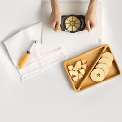Deiss PRO Apple Slicer & Corer Set - Apple Cutter and Fruit Slicer For Apple, Pear, Avocado, Peach