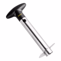 Deiss PRO Pineapple Corer - 2 in 1 Stainless Steel Pineapple Cutter & Corer - Makes Perfect Pineapple Rings and Pineapple Cub ...
