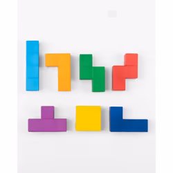 ItemLab Tetris Stressballs "Colored Tetriminos"