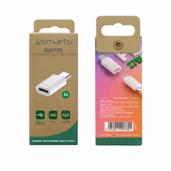 4smarts 540711 cable gender changer Lightning USB-C White - Additional view 4