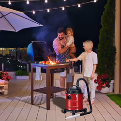 AREBOS Ash Vacuum Cleaner Premium 20 L 1200 W Chimney Vacuum Cleaner incl. HEPA