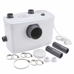 AREBOS lifting station | wastewater pump | sewage pump | 600 W | for toilet, shower, sink | 100 l/min | white