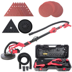 AREBOS Disc Sander | Long Neck Sander Drywall  Sander With Pads  | Sanding Head Ã 225 mm 710W