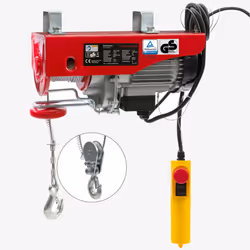AREBOS Electric Cable Winch Motor Winch Cable Hoist Winch 300-600kg