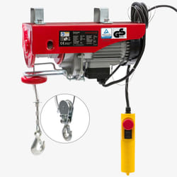 AREBOS Electric Cable Winch Motor Winch Cable Hoist Winch 300-600kg