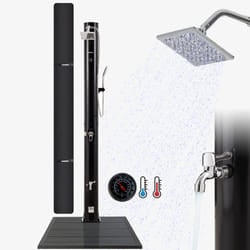 Arebos AR-HE-SDP-BA shower system Black