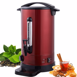 AREBOS Catering Urn | Mulled Wine Cooker 1650W Hot Drink Dispenser 20L with Drip Tray, Outlet Tap, Thermostat and Overheating ...