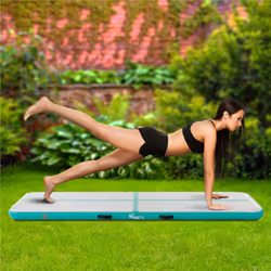 KM-Fit 4252023108850 exercise mat Green