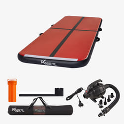 KM-Fit 4252023108874 exercise mat Red