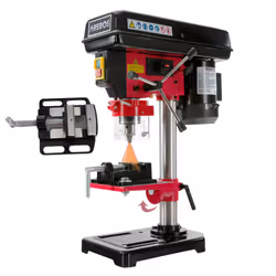 AREBOS 500W Bench Drilling Machine DIY Drill Press & Table Stand with Laser Pillar Drill