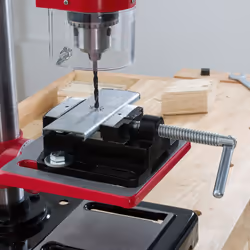 AREBOS 500W Bench Drilling Machine DIY Drill Press & Table Stand with Laser Pillar Drill