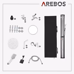 Arebos 4252023109512 garden/pool shower - Additional view 6