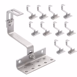 NuaSol -NuaFix 10x A2 roof hooks for photovoltaic solar modules Balcony power plant