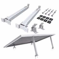 Nuasol Elevation Solar Module Ground Mount Balcony Power Plant Flat Roof PV